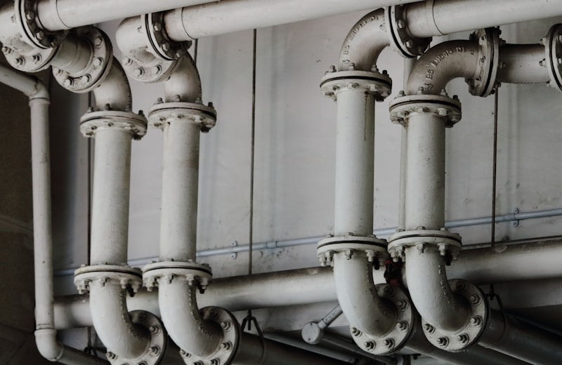 Tuyaux et canalisation de plomberie