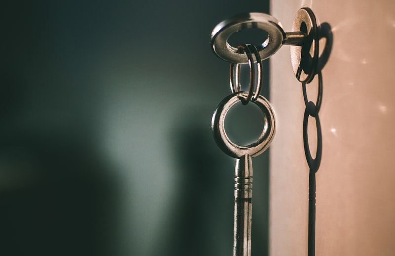 Trousseau de clés d'un logement